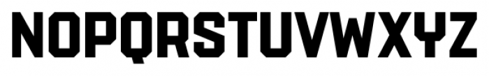 Power Station Solid Font UPPERCASE
