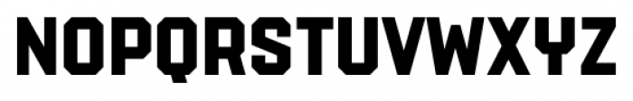 Power Station Solid Font LOWERCASE
