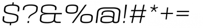 PODIUM Sharp 7.5 italic Font OTHER CHARS