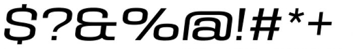PODIUM Sharp 7.7 italic Font OTHER CHARS