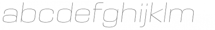 PODIUM Sharp 8.2 italic Font LOWERCASE