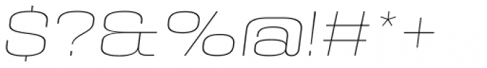 PODIUM Sharp 8.3 italic Font OTHER CHARS