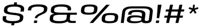 PODIUM Sharp 8.7 italic Font OTHER CHARS