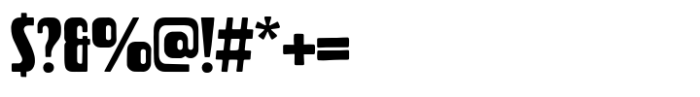 POLIGRA XXIII Font OTHER CHARS