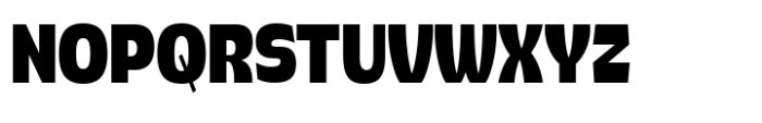 Pocas Black Condensed Font UPPERCASE