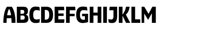 Pocas Bold Condensed Font UPPERCASE