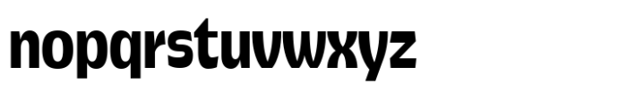 Pocas Bold Condensed Font LOWERCASE