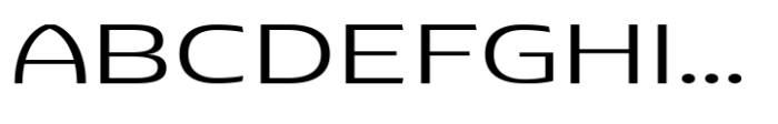 Pocas Light Expanded Font UPPERCASE