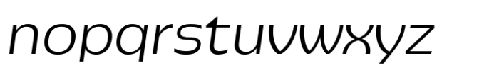 Pocas Light Oblique Font LOWERCASE