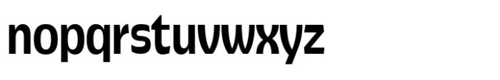 Pocas Semi Bold Condensed Font LOWERCASE