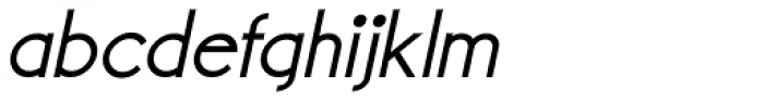 Pocatello Oblique JNL Font LOWERCASE