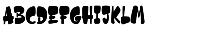 Pocka Regular Font UPPERCASE