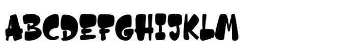 Pocka Regular Font LOWERCASE