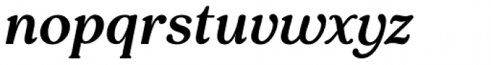 Pockota Medium Italic Font LOWERCASE