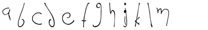 Podioti Regular Font LOWERCASE