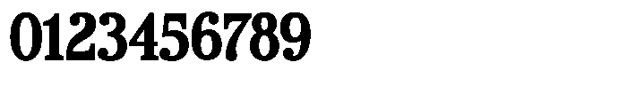 Poetria Bold Font OTHER CHARS