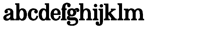 Poetria Bold FONT