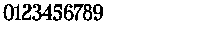 Poetria Medium Font OTHER CHARS