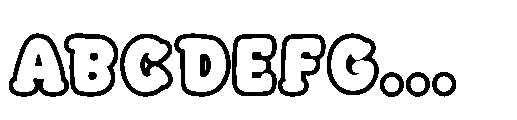 Pogo Outline Pogo Outline Font UPPERCASE