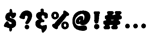 Pogo Outline Pogo Font OTHER CHARS