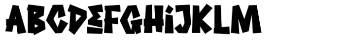 Pokinca Font UPPERCASE