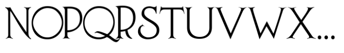 Pokra Font UPPERCASE