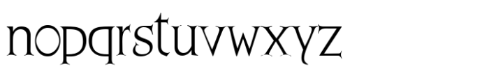 Pokra Font LOWERCASE