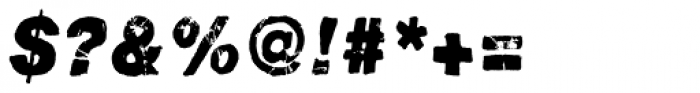 Pokrak Black Italic Font OTHER CHARS