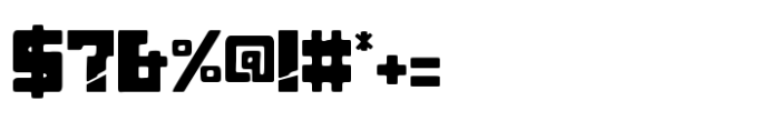 Polar Press Regular Font OTHER CHARS