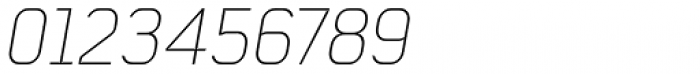 Polar Thin Display Italic Font OTHER CHARS