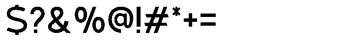 Polargo Font OTHER CHARS