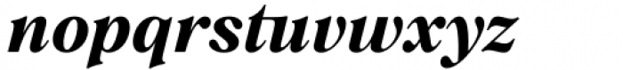 Polarity Bold Italic Font LOWERCASE