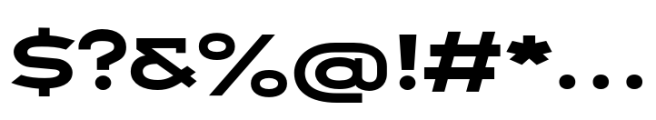Polarix Black Font OTHER CHARS
