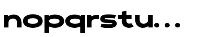 Polarix Black Font LOWERCASE