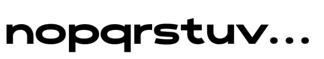 Polarix Extrabold Font LOWERCASE