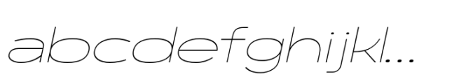 Polarix Hairline Italic FONT