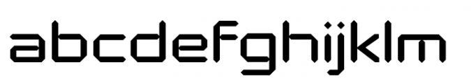 Polarized Light Font LOWERCASE