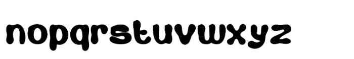 Polarpuff Font LOWERCASE