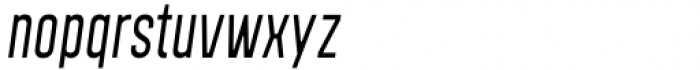 Polate B2 SemiLight Italic Font LOWERCASE