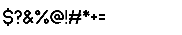 Polea Bold Regular Font OTHER CHARS