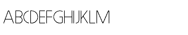 Polea Light Regular Font UPPERCASE