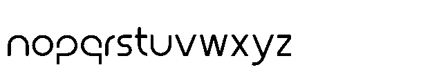 Polea Medium Regular Font LOWERCASE