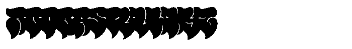 Polemic Black Font UPPERCASE