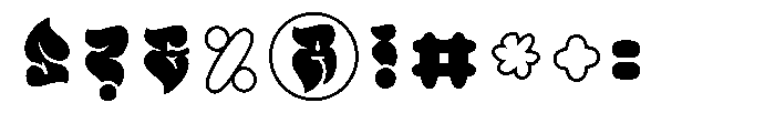 Polemic Foreground Font OTHER CHARS