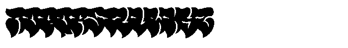 Polemic Foreground Font UPPERCASE