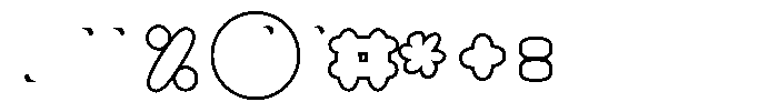 Polemic Highlight Font OTHER CHARS