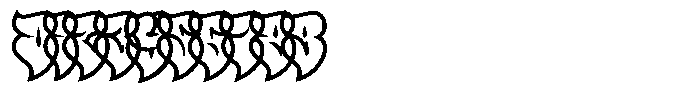 Polemic Outline Bold Font OTHER CHARS