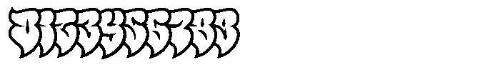 Polemic Overlap Bold Font OTHER CHARS