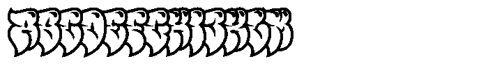 Polemic Overlap Shine Bold Font
