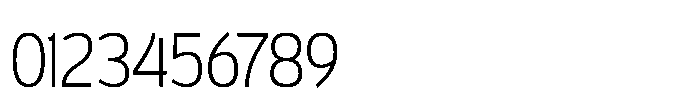 Polesan 100 Font OTHER CHARS